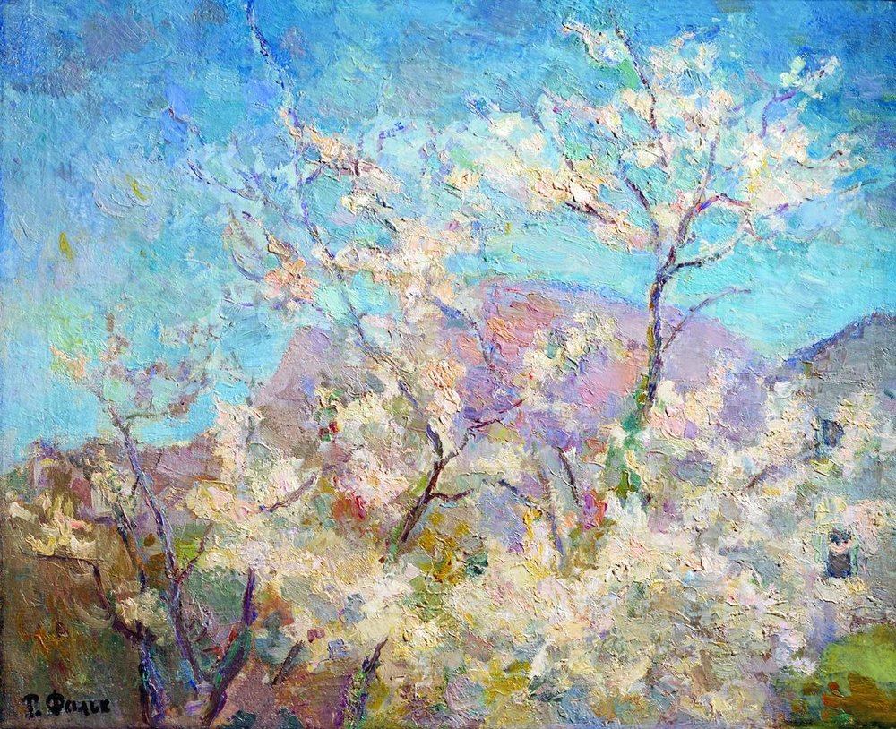 Фальк Роберт Рафаилович картина 'Весна в Крыму', A0 - 